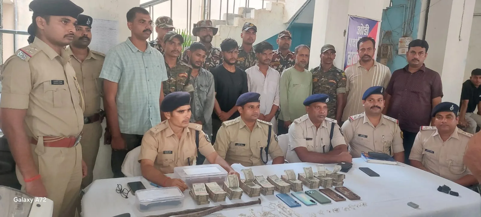 डकैती गिरोह का उद्भेदन