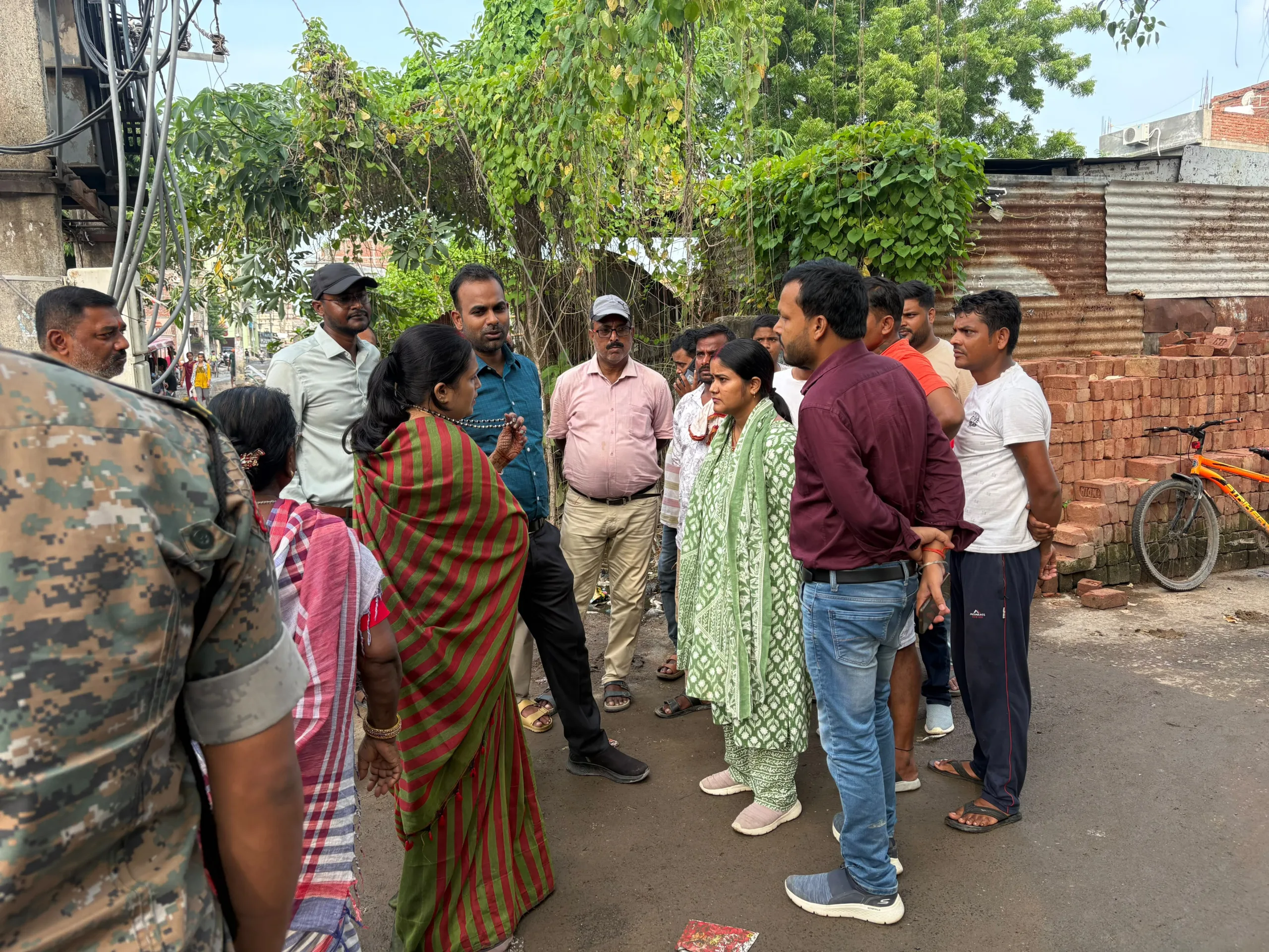 मठिया जीरात मुख्य नाला निर्माण