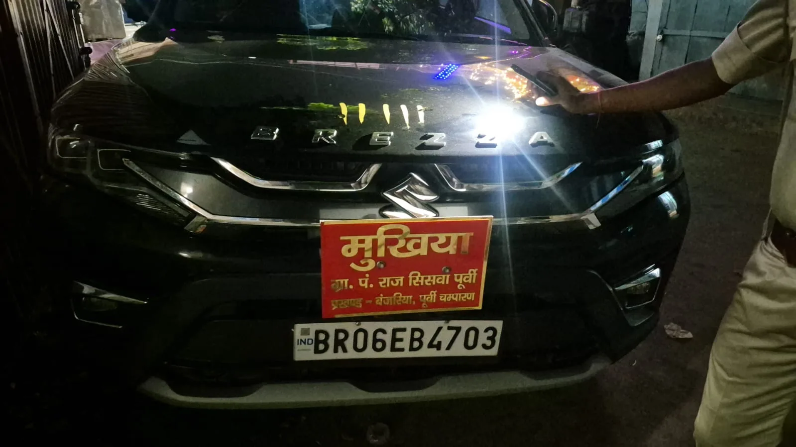 शिक्षक शमशाद हत्याकांड में पुलिस द्वारा बरामद वाहन