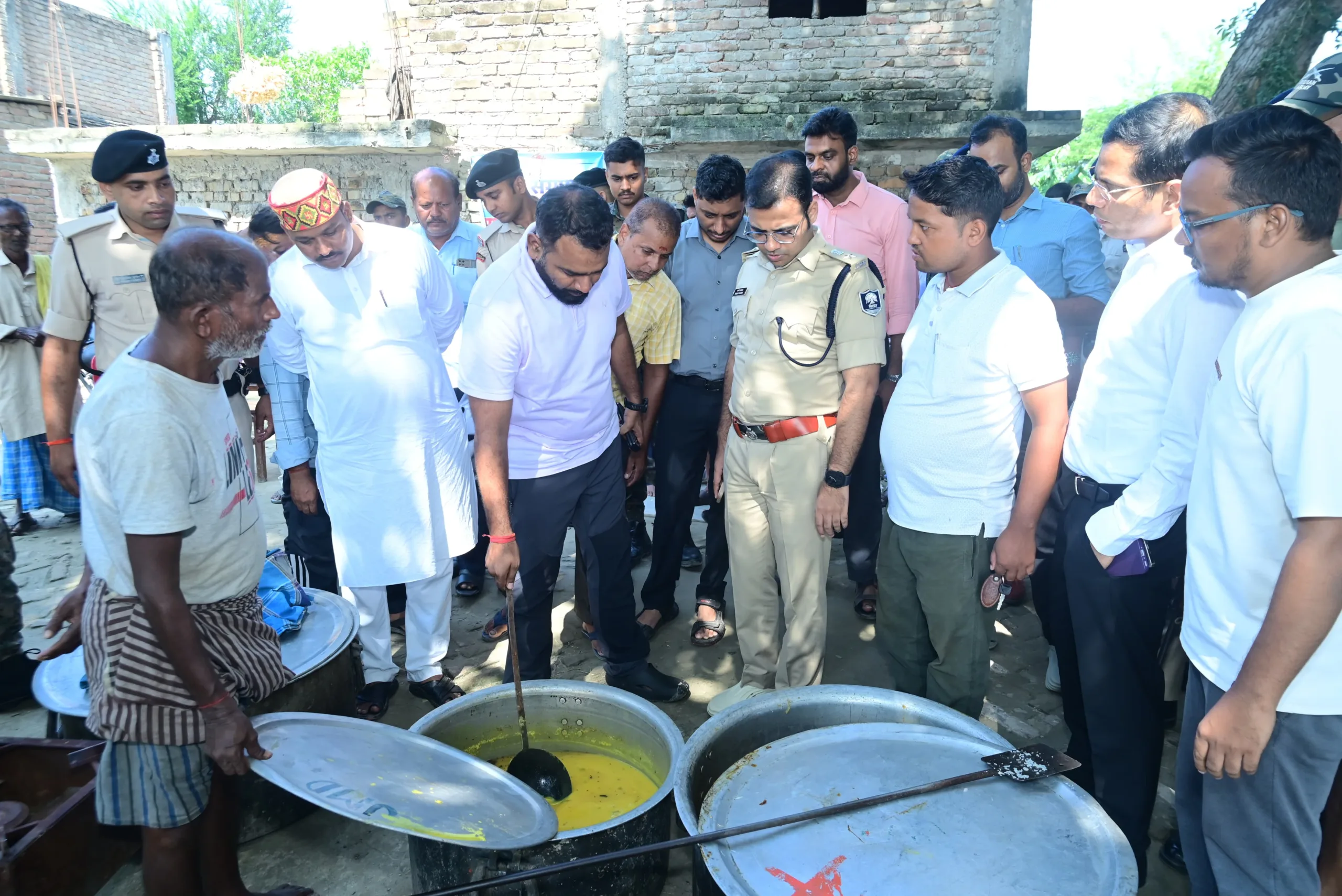 पूर्वी चंपारण में बाढ़ की स्थिति